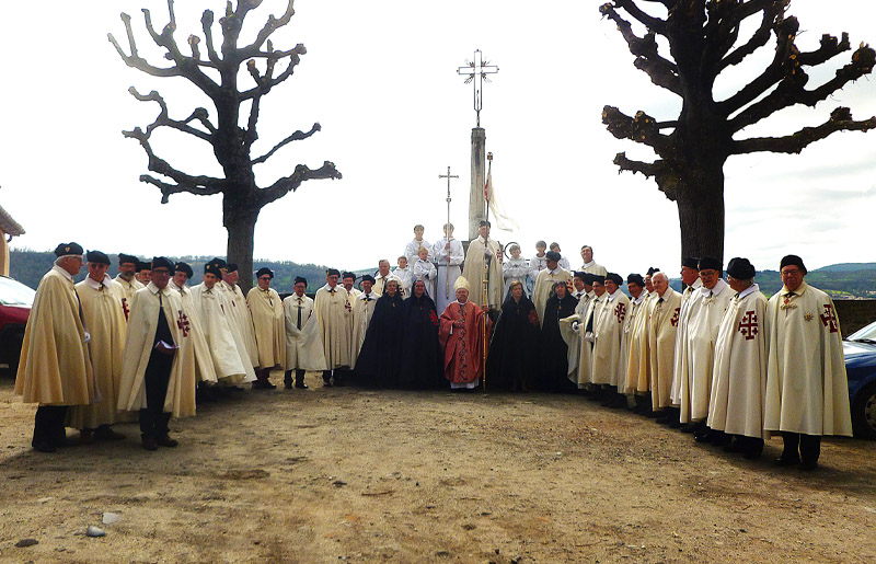 L’Ordre du Saint Sépulcre de Jérusalem en retraite de carême