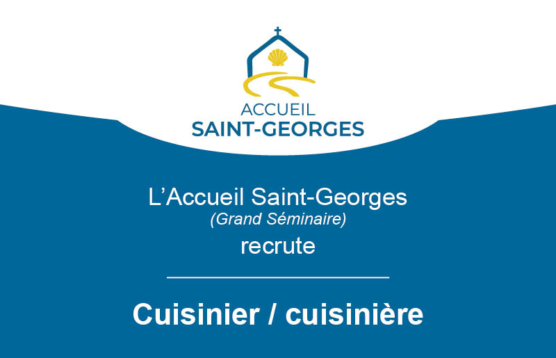 Offre d’emploi : cuisinier(e) à l&rsquo;Accueil Saint-Georges