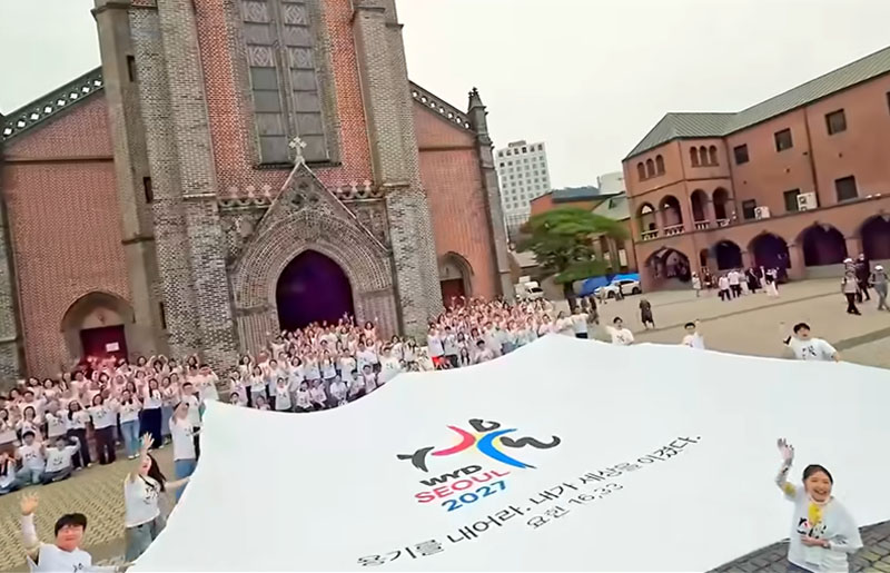 Hymne officiel des JMJ de Séoul 2027